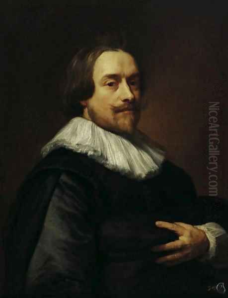 Portrait of a man 2 Oil Painting by Sir Anthony Van Dyck