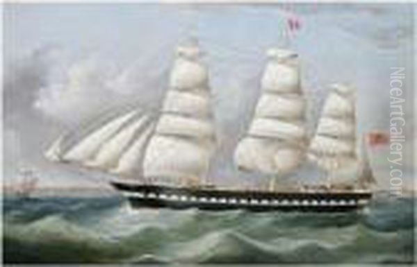 The Frigate Sobraon Oil Painting by William Howard Yorke