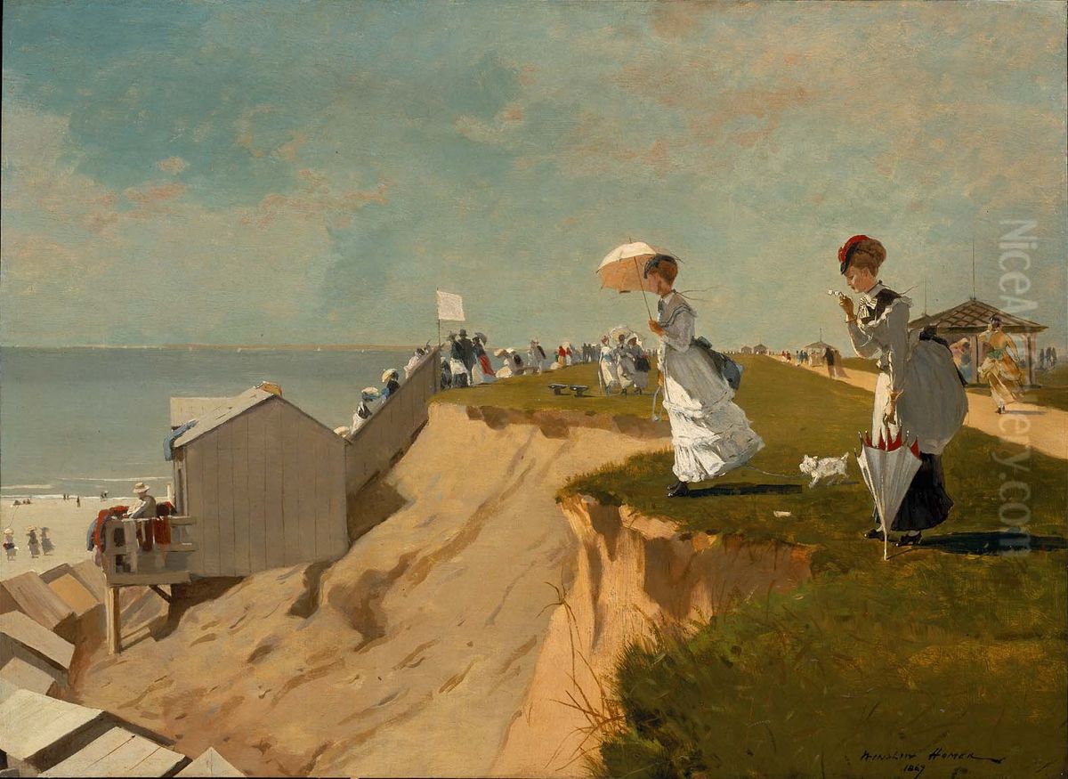 Long Branch, New Jersey Oil Painting by Winslow Homer