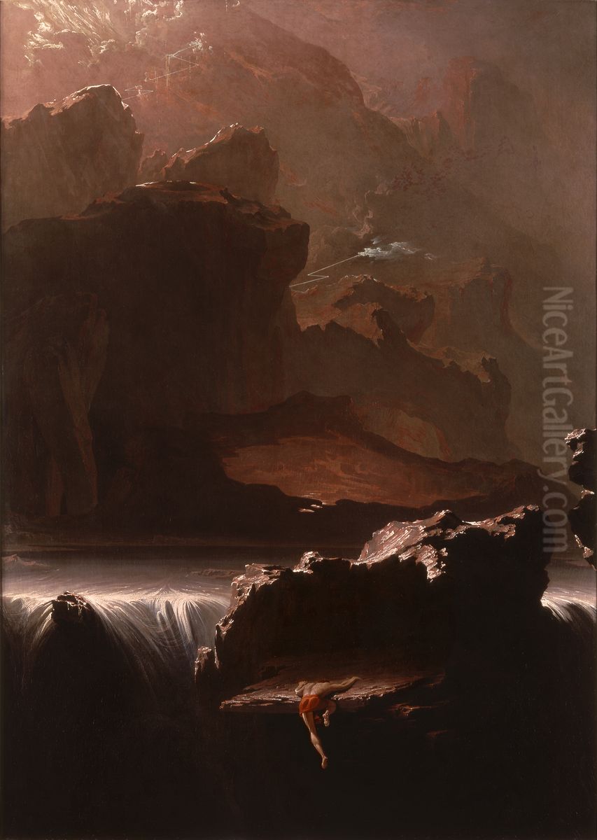 Sadak in Search of the Waters of Oblivion Oil Painting by John Martin