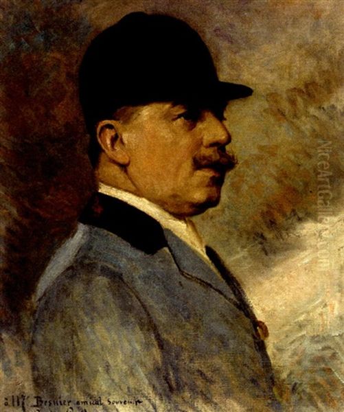 Portrait Du Prince Joachim Murat Oil Painting by Gaston Edouard Guedy